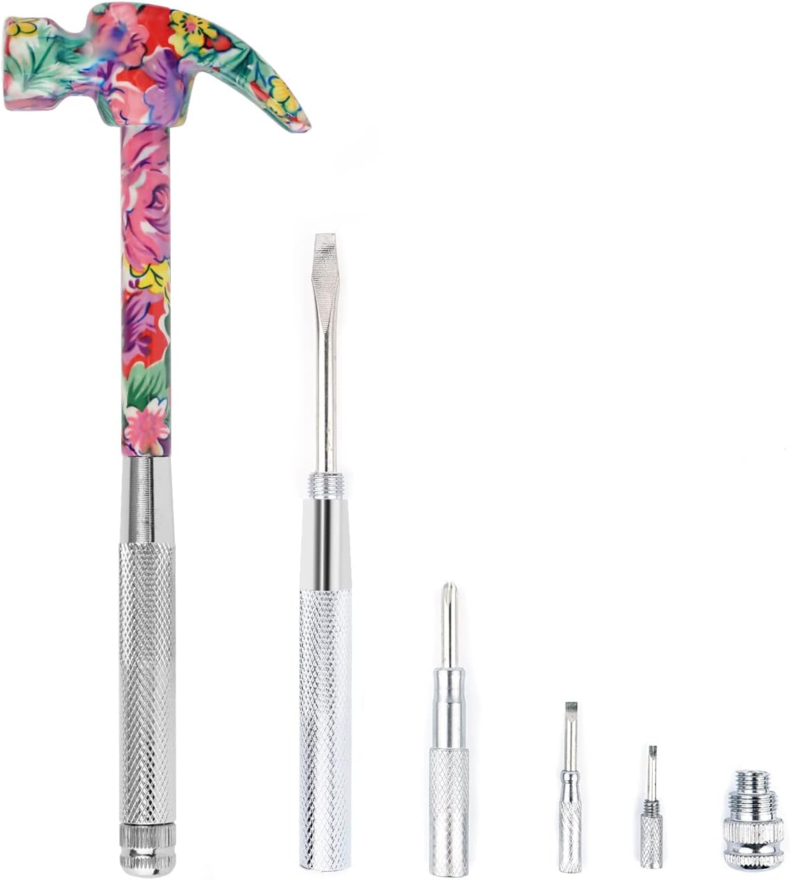 YOUMI Floral Hammer and Screwdriver Tool Set