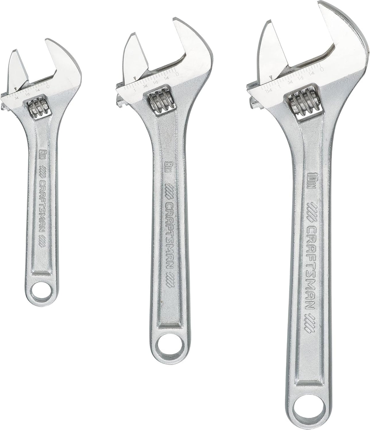 CRAFTSMAN 3-Piece Adjustable Wrench Set