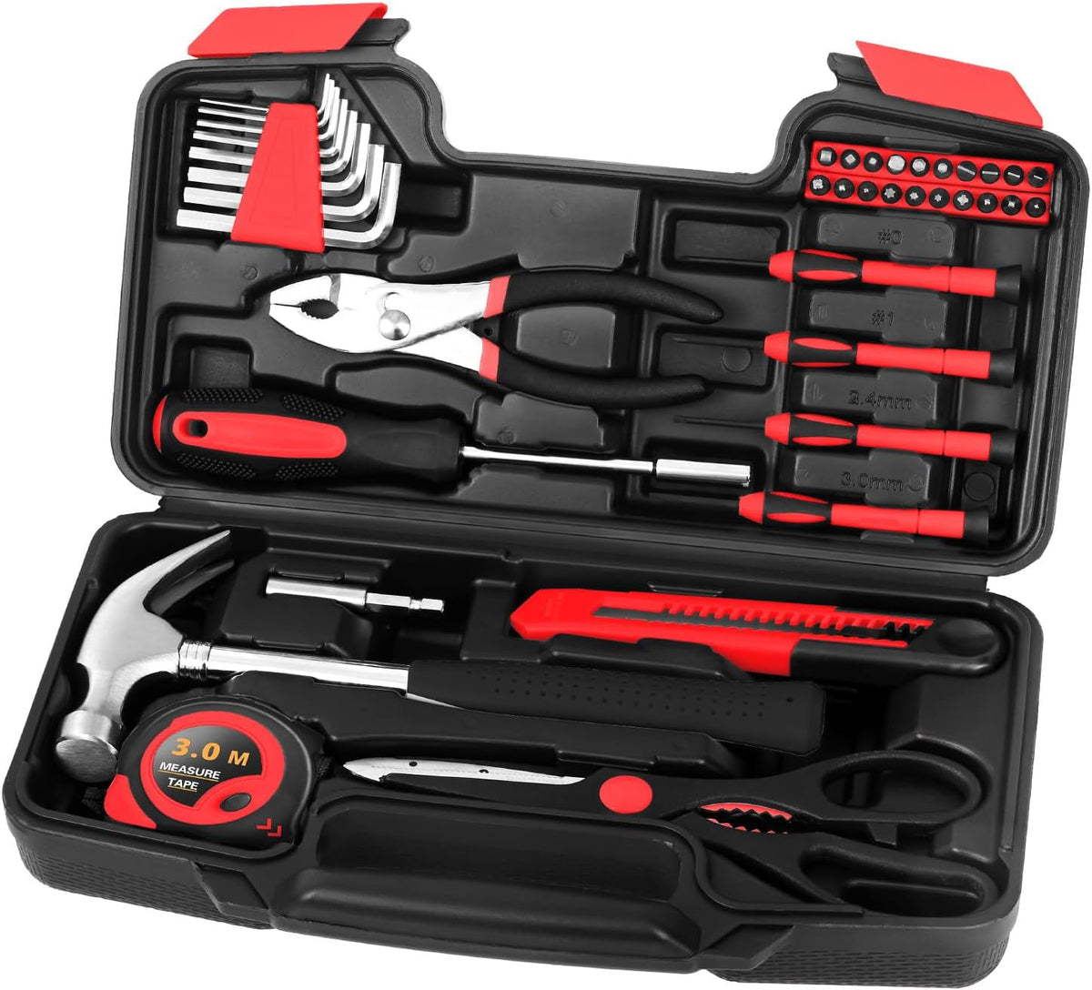 GETFOO 39-Piece Home Tool Kit