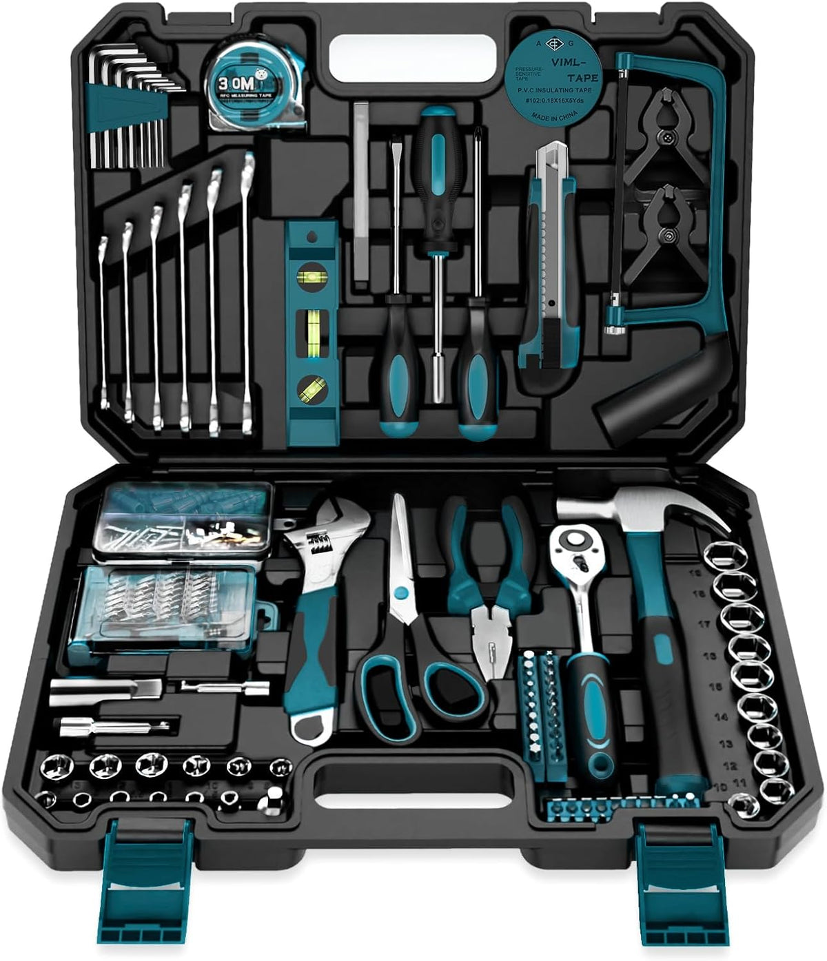 Sundpey Portable Hand Tool Kit with Case