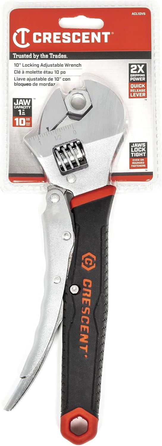 Crescent 10" Locking Adjustable Wrench