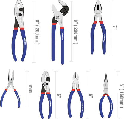 WORKPRO 7-Piece Pliers Set