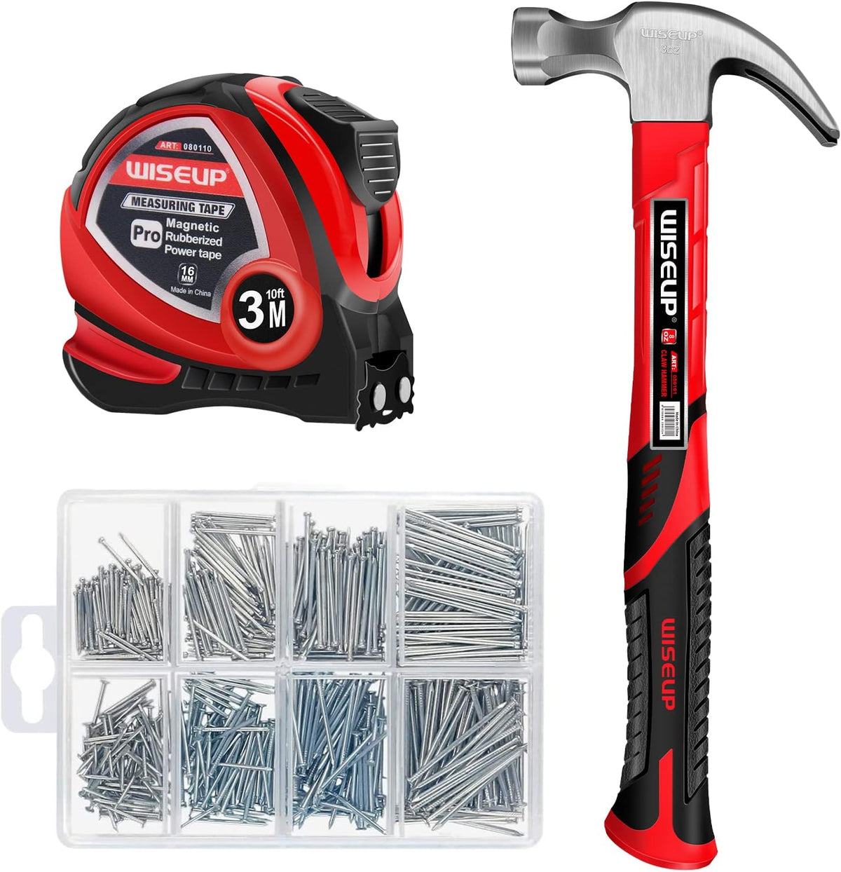 WISEUP Hammer and Nails
