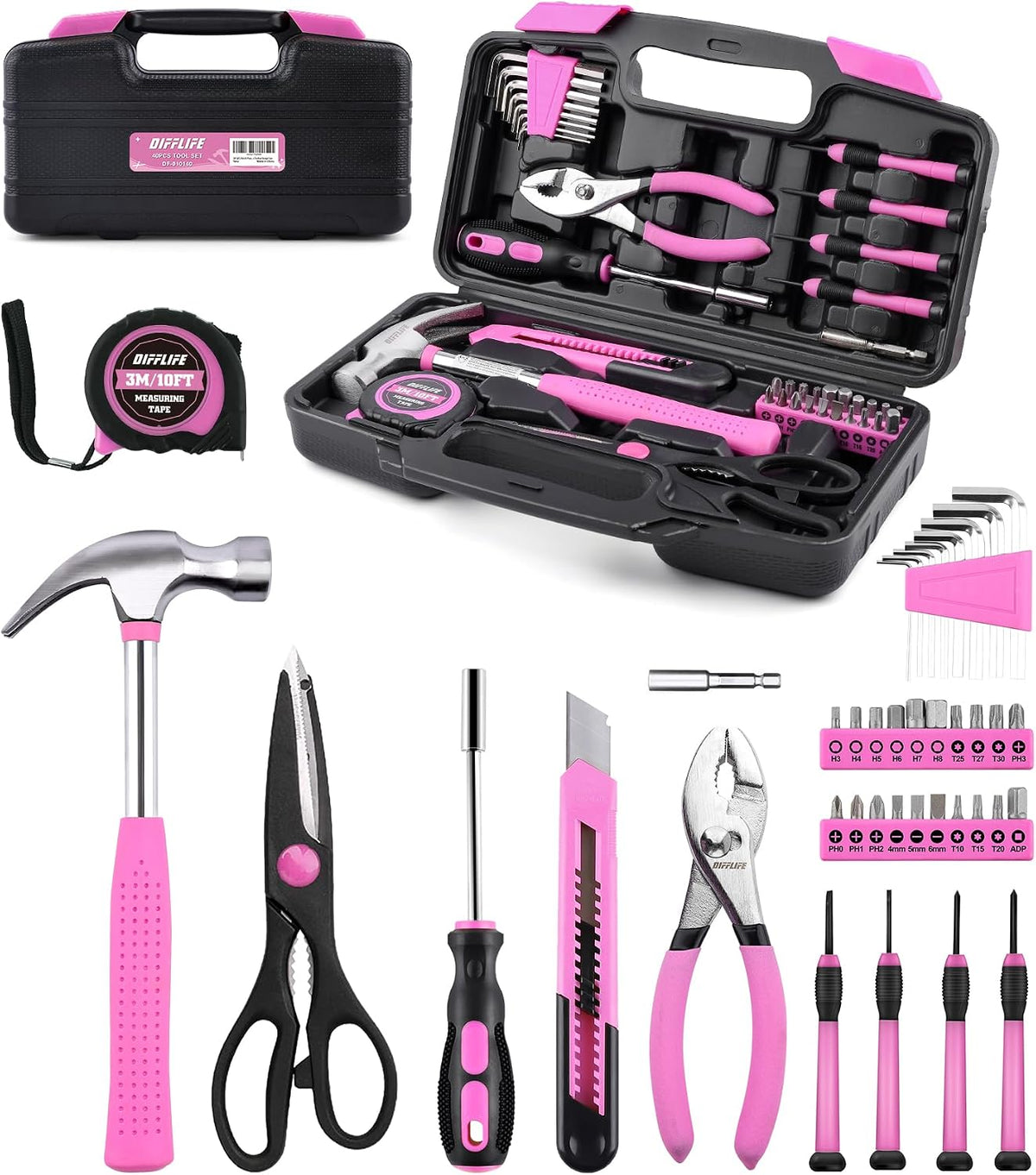 DIFFLIFE KINETIX Pink Tool Set