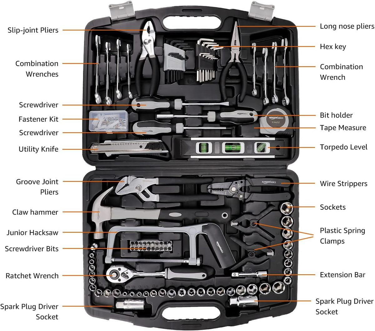 173-Piece Hand Tool Set