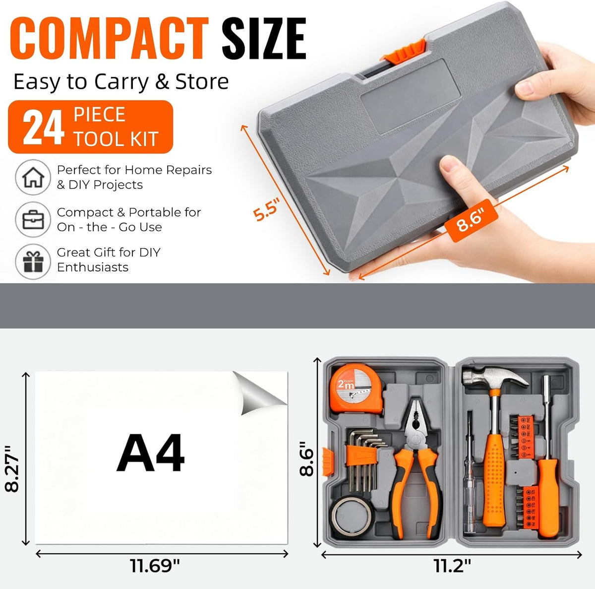 Acshio Home DIY Tool Kit