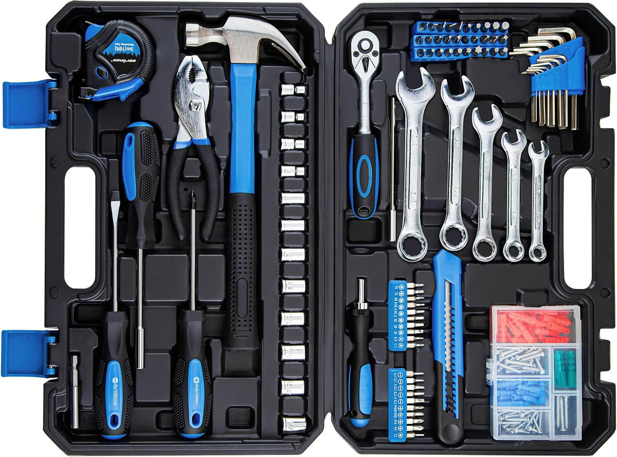CARTMAN 180-Piece Socket Wrench Tool Set