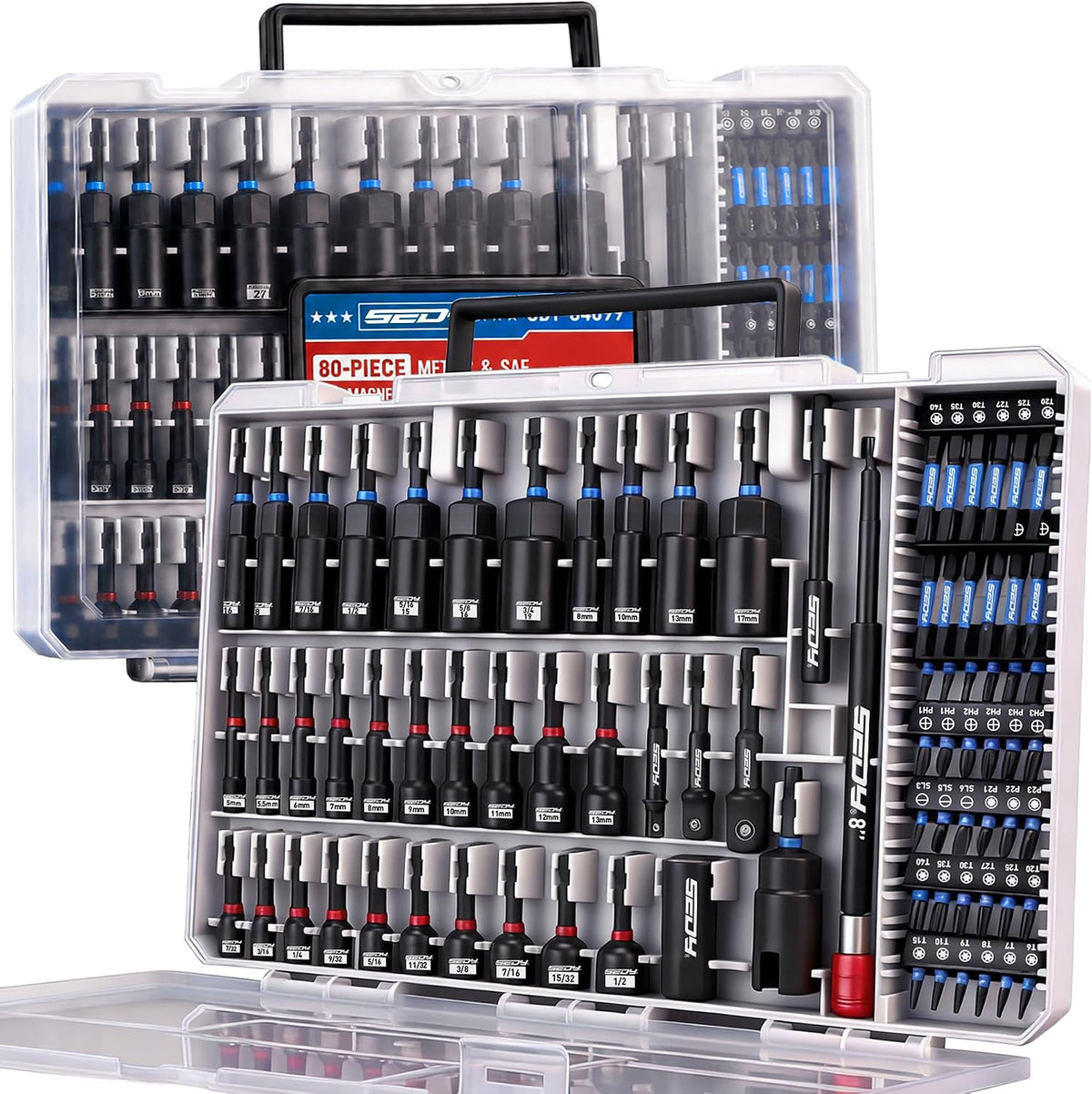SEDY Magnetic Impact Nut Driver Set