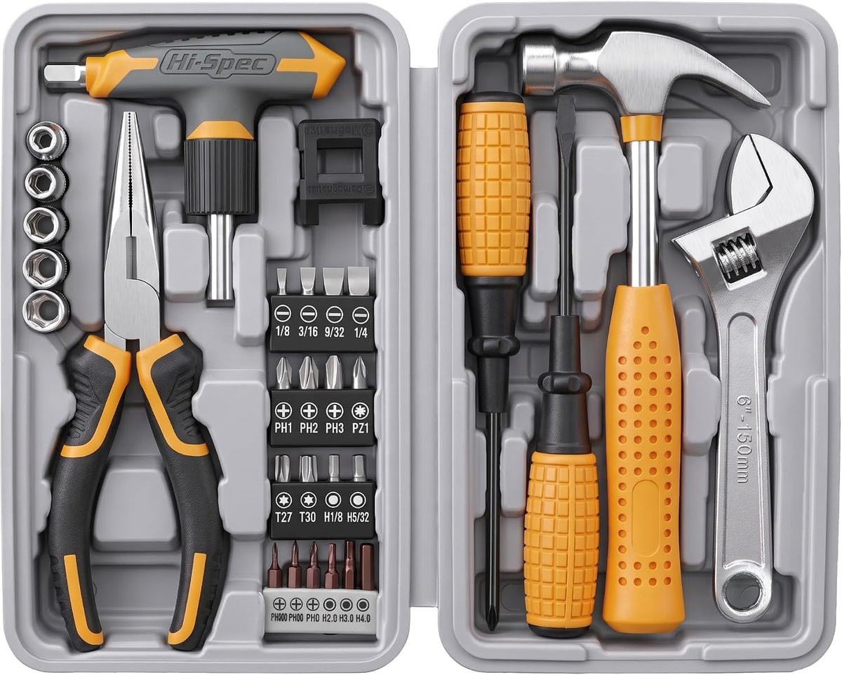 Hi-Spec T-Handle Ratchet Tool Set